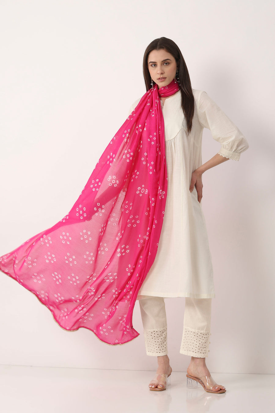 Rani Pink Dupatta