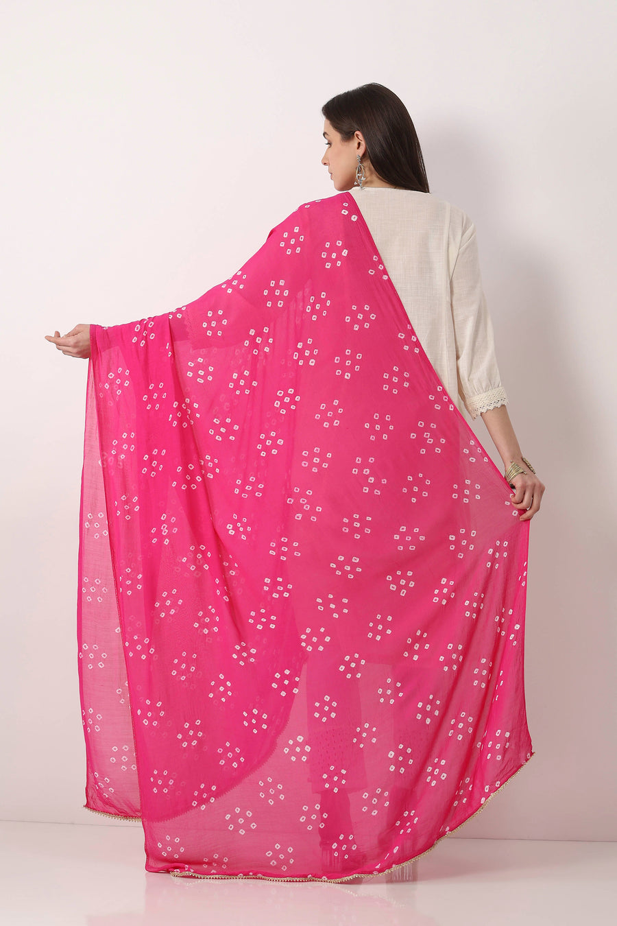 Rani Pink Dupatta