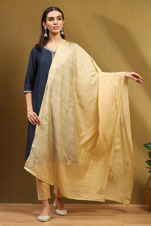 Gold Embellished Festive Dupatta