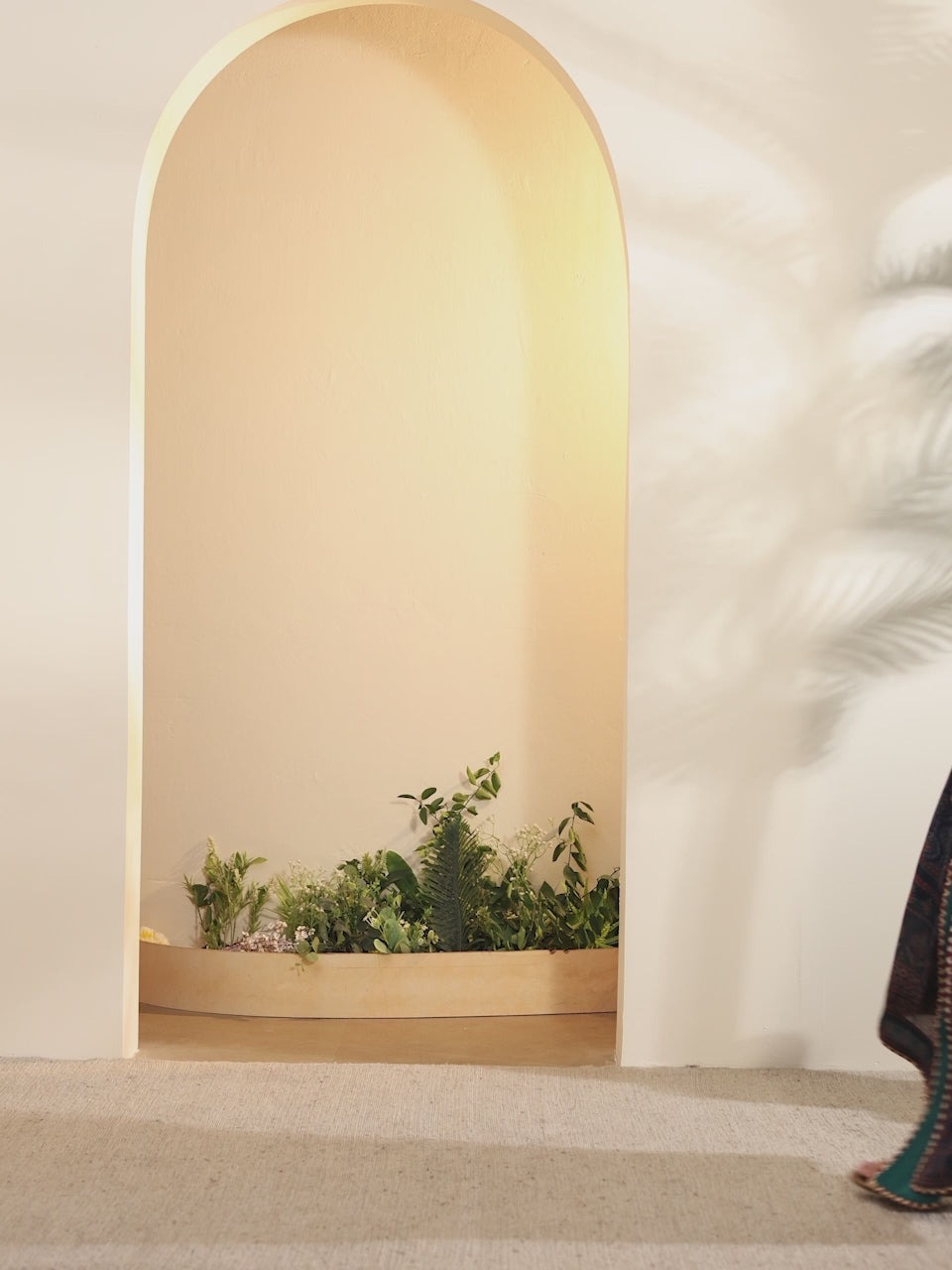 Blue Ajrakh Printed &amp; Embroidered Kurta Set