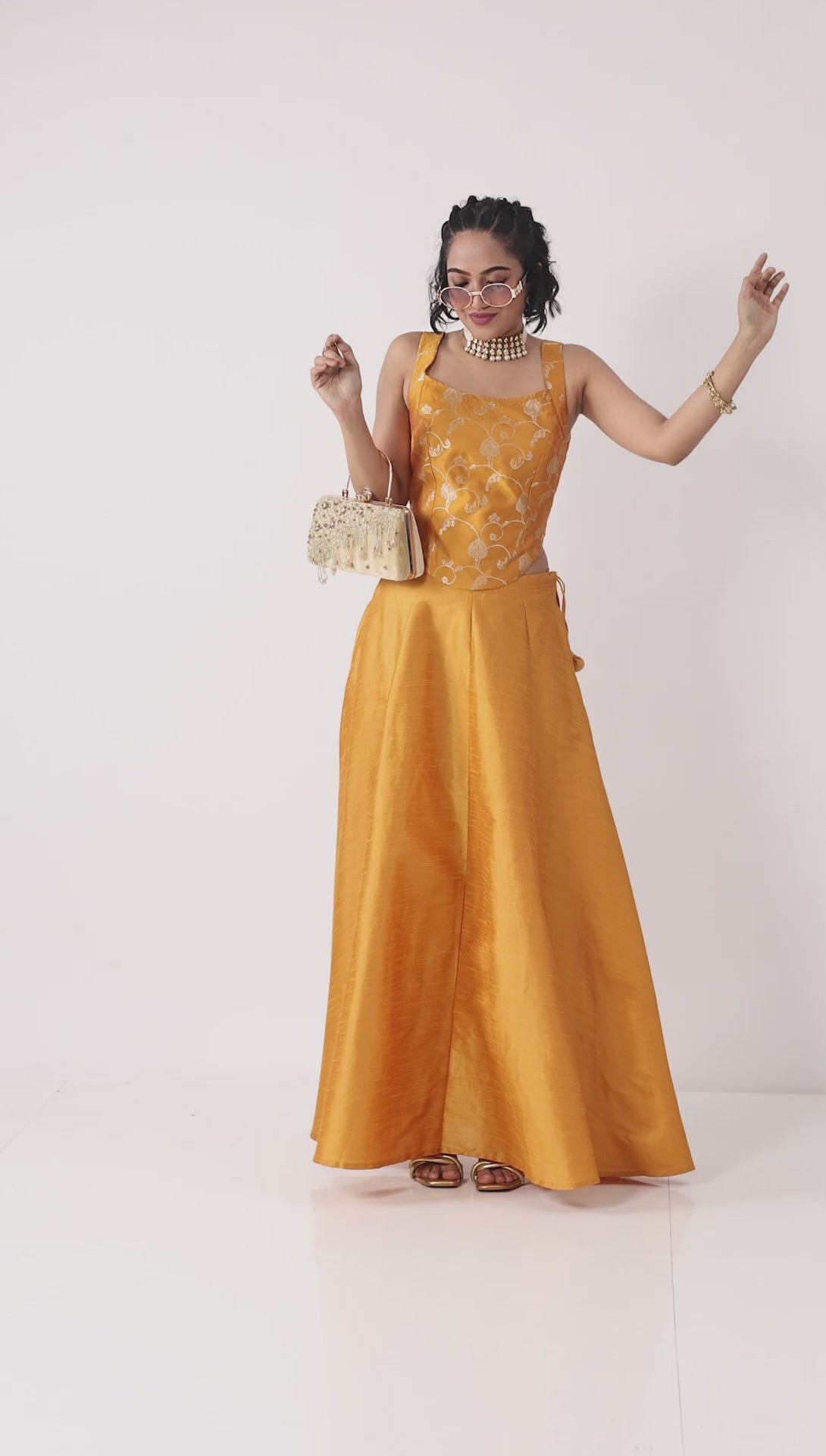 Mustard Skirt