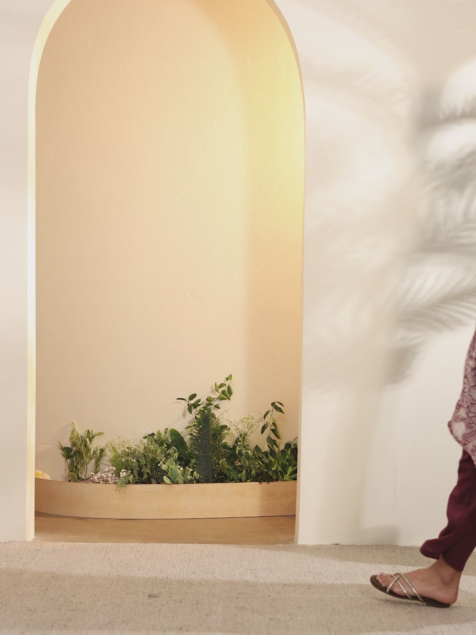 Onion Pink Floral Printed Layered Kurta Set