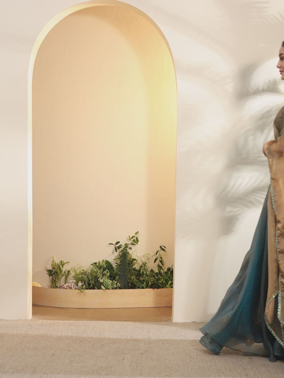 Teal Lehenga