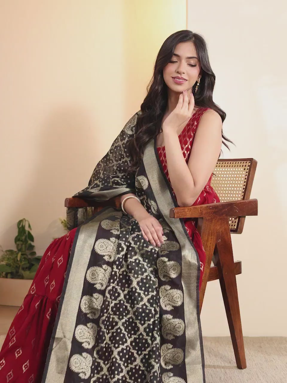 Black Dupatta